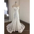 Top Sale / Vestido de casamento da sereia na moda com laço exclusivo